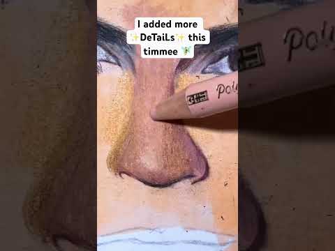 ✨I Ripped my drawing of Cristiano Ronaldo and gave it a Glow Up !! 😭 #art #shorts