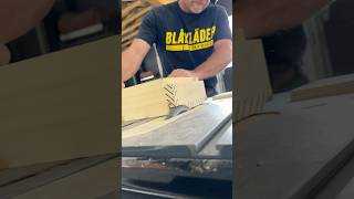 Another way to cut the stair tread tenons is to use the ​⁠@KINGCANADAINC table saw with dado blade