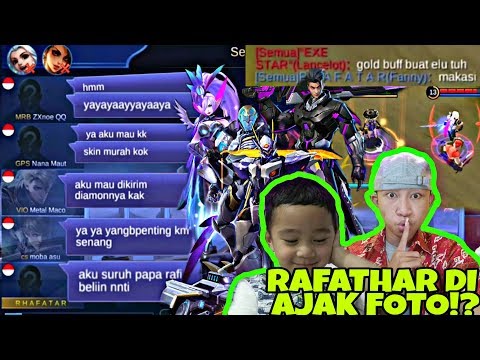 Prank Fanny nyamar Jadi RAFATHAR Pamer Skin Legends! Lihat reaksinya