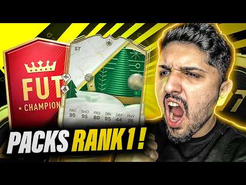 EA FC 25 - FIZ 15 VITÓRIAS RANK 1! E ESSES FORAM OS PACKS!