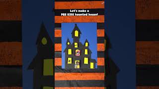 🎃🏰 DIY Haunted House Craft for Halloween! ✂️🎃 | PBS KIDS #Shorts
