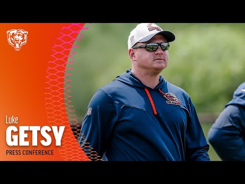 Luke Getsy talks Claypool, Davis | Chicago Bears video clip