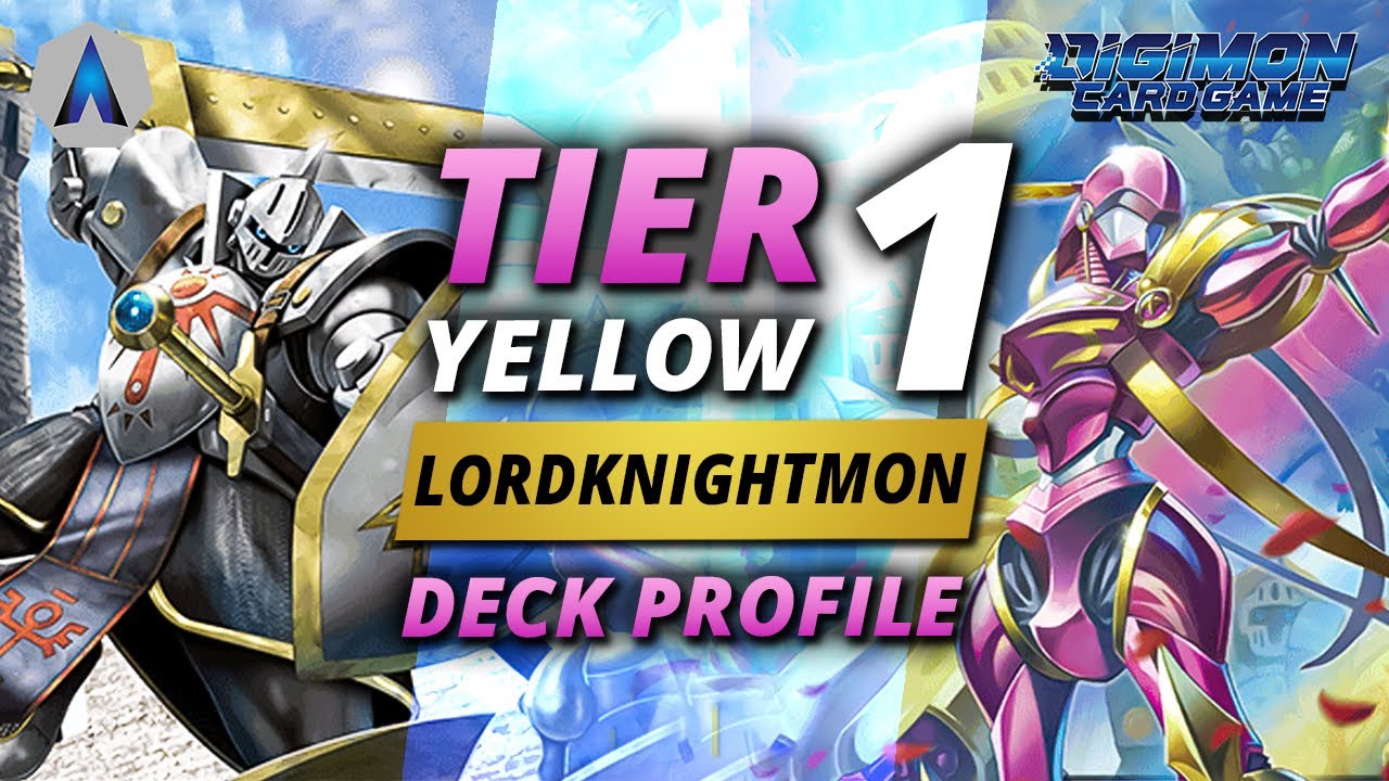 Digimon! TIER 1!!! Yellow LordKnightmon Deck Profile + Combos & Guide! (BT5 English Format)