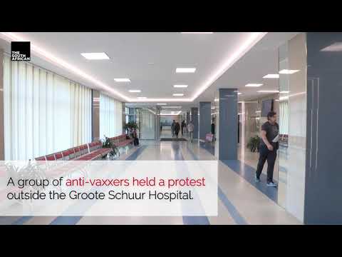 Groote Schuur Hospital SLAMS anti-vaxxer protesters