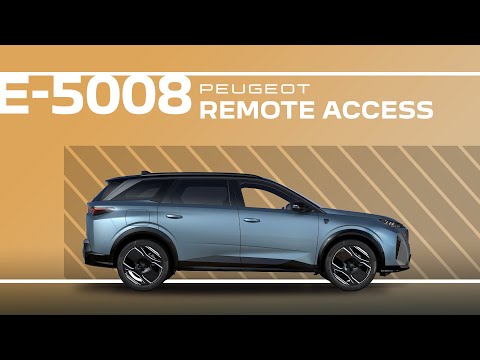 Peugeot E-5008 & 5008 | Tutorial | Remote Access