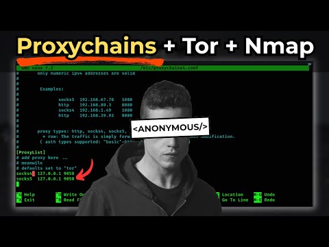 How Hackers Anonymously Scan Websites | Proxychains & Tor | Nmap