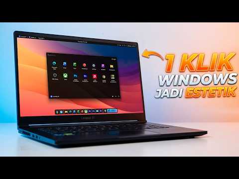 1 KLIK JASI ESTETIK! Ubah Tampilan Windows 10 / 11 Hanya 1 Klik Pakai SEELEN UI 2026