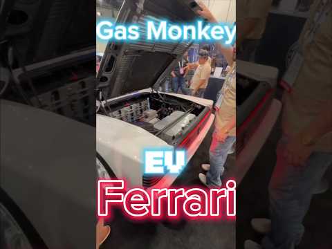Gas Monkey Garage EV swapped Ferrari Would you rock it? Yes or no? #shorts #ev #automobile #ferrari