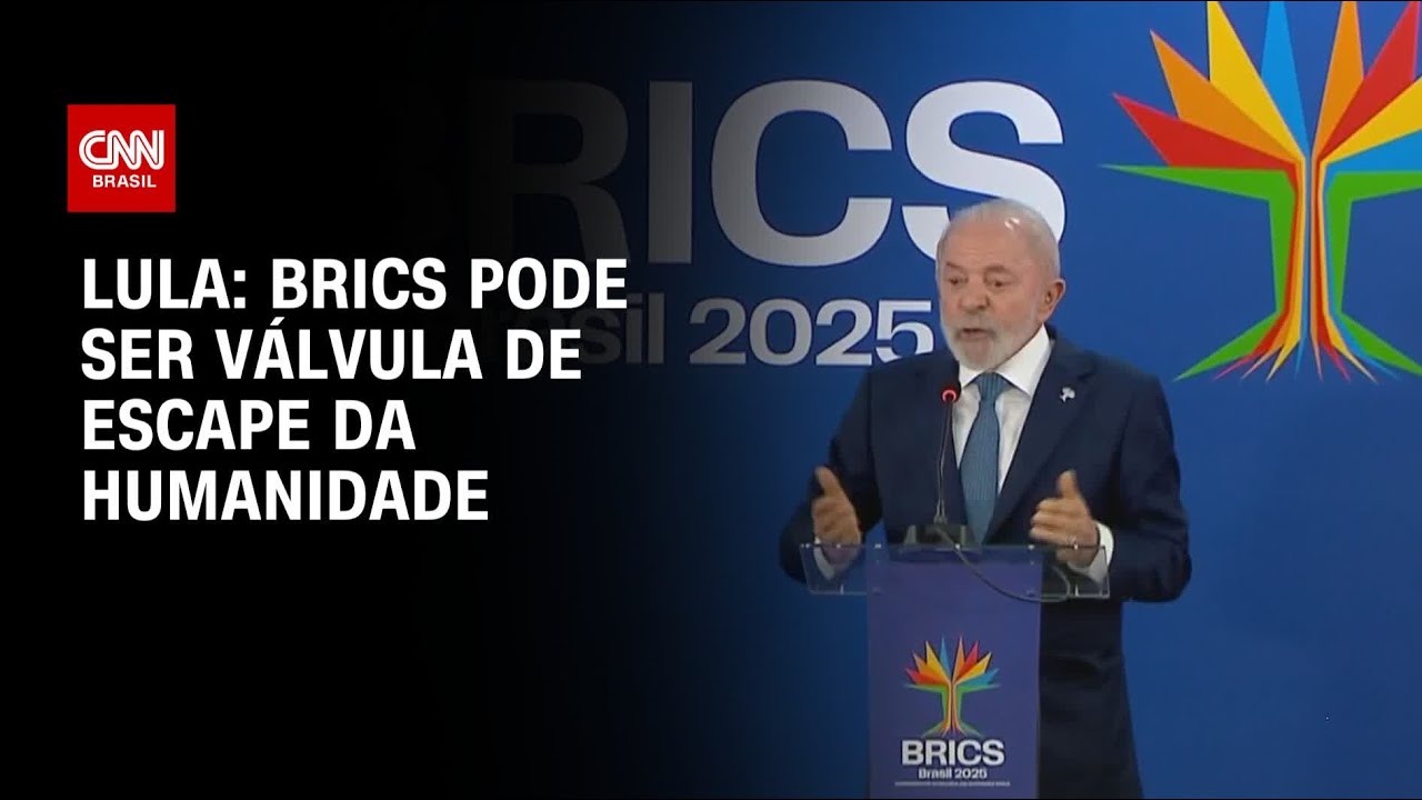 Brics pode ser válvula de escape da humanidade diz Lula durante cúpula | BASTIDORES CNN