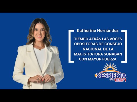 Katherine Hernández Tiempo atrás las voces opositoras de CNM sonaban con mayor fuerza