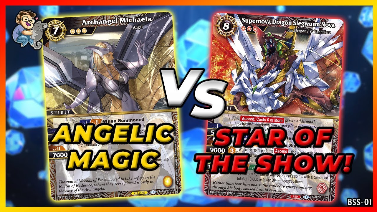 Angels and Dragons battle it out! | Dawn of History Gameplay | Battle Spirits Saga BSS 01