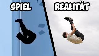 Ich mache TRICKS aus einem Parkour Spiel