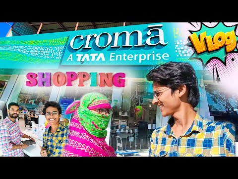 CROMA SE SHOPPING 🛍️ | #vlog #viralvideo #dailyvlog