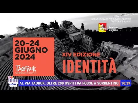 E' partito il festival internazionale Taobuk - Unomattina estate 21/06/2024