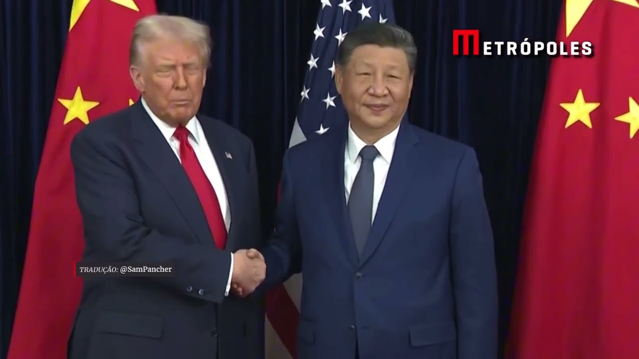 Legendado: Trump e Xi Jinping se reúnem na Coreia do Sul; Veja íntegra