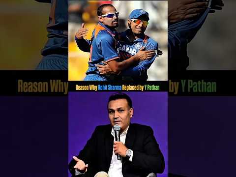 Reason Why Rohit Sharma Replaced by Yusuf Pathan in World Cup 2011 #SportsTube24
