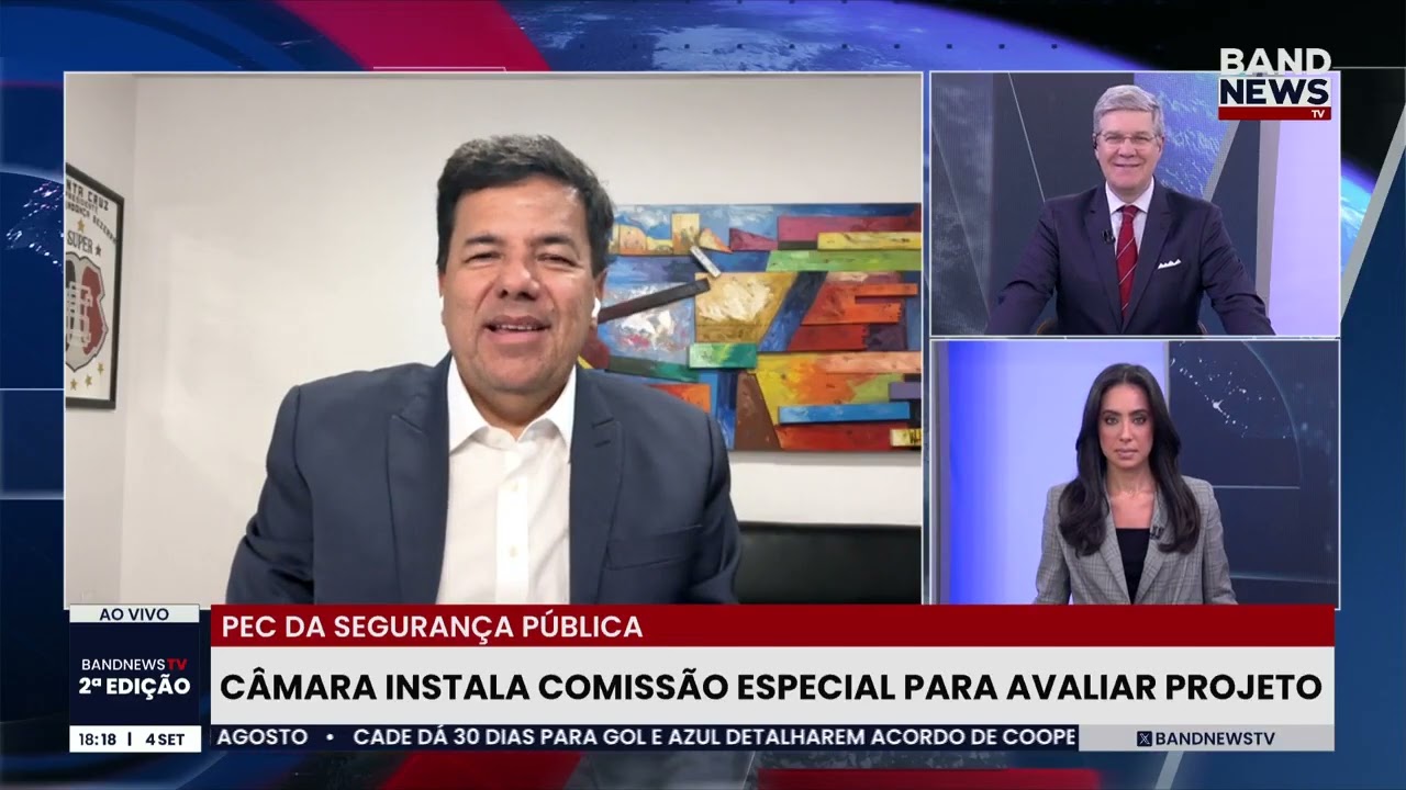 Câmara instala Comissão Especial para PEC da Segurança Pública | BandNews TV