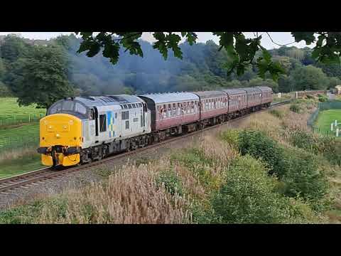 37688 departing Burrs Country Park 18/09/21