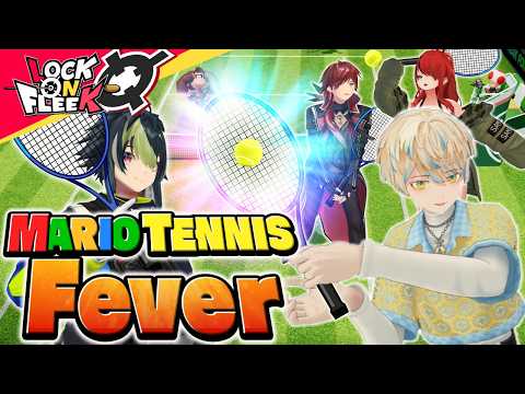 【マリオテニス フィーバー】緋八マナ＆伊波ライとダブルス最強決定戦 #ロクフリにじさんじ