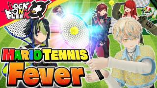 【マリオテニス フィーバー】緋八マナ＆伊波ライとダブルス最強決定戦 #ロクフリにじさんじ