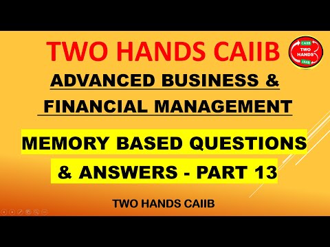 ABFM MEMORY BASED Q&A PART 13  I ABFM  I TWO HANDS CAIIB I CAIIB ABFM I ABFM