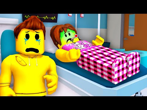 Meine 8 JÄHRIGE SCHWESTER muss ins KRANKENHAUS in Roblox Snapchat!