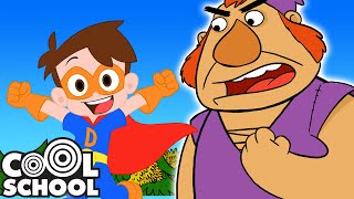 Drew Turns into a Giant | Drew Pendous Saves Snow White | Cool School Cartoons for Kids