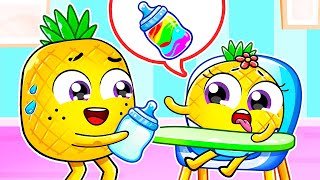 My Babysitter Song | Feed The Baby | Sibling Care Song | Yum Yum Kids Songs