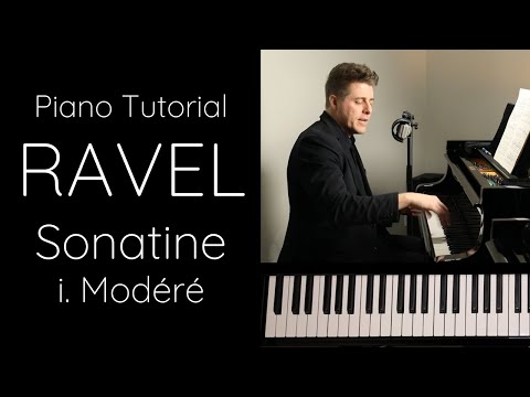 Ravel - Sonatine, 1st movement (Modéré) Tutorial