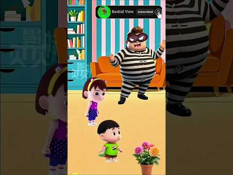 চোর কারেন্ট অফ করে দিলো | Bangla Cartoon Mojar Golpo #shorts #viral #youtubeshorts #cartoon