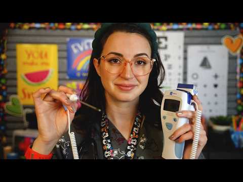 ASMR | School Nurse Takes Care of You (whispered)