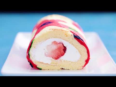 10 Minutes of Mesmerizing Swiss Roll Cake Recipes | Tastemade Sweeten
