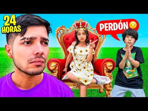 24 HORAS siendo ESCLAVOS de MI HERMANITA