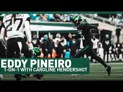 "We Got Better Every Single Game" | 1-On-1 with Eddy Pineiro | The New York Jets | NFL video clip 