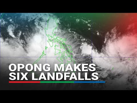 #OpongPH anim na beses nang nag-landfall sa Pilipinas | ABS-CBN News