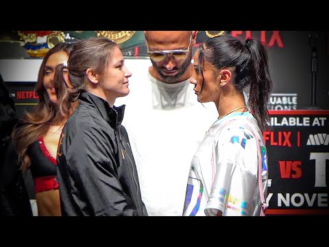 The Rematch Begins! Katie Taylor and Amanda Serrano’s Tense Face-Off!