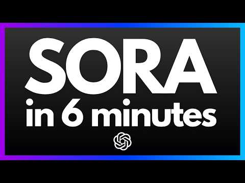 OpenAI's Sora Video Generation Model in 6 Minutes