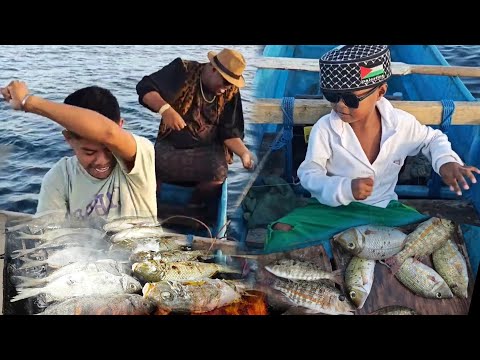 Mancing Disore hari, Banyak ikan yg didapat dengan mudah | Fishing & BBQ