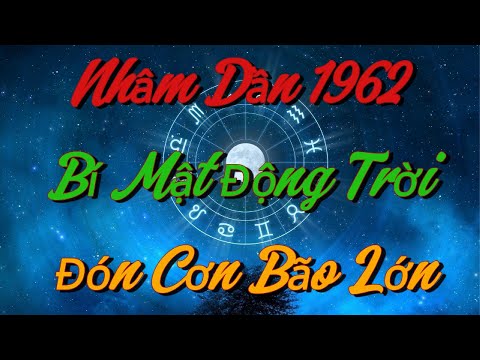 BÍ MẬT ĐỘNG TRỜI: Nhâm Dần 1962 Chuẩn Bị Đón CƠN BÃO LỚN Trong Đại Vận 2025 !