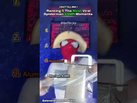 Ranking The Most Viral Spiderman ASMR ๐