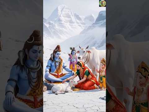 कृष्ण जी ने बचाई गर्भवती गाय की जान 😮😮 #ai #shorts #krishna
