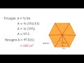 Deriving the Area Formula for Regular Polygons