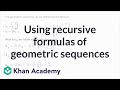 Geometric Sequences and Formulas