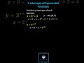 Understanding Y-Intercepts in Exponential Functions