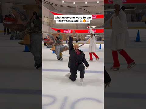 Halloween themed skate ⛸️🎃💀 Who’s costume was your favorite? 👻