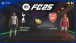 EA Sports FC 25 | Tottenham Hotspur Vs. Arsenal | Premier League 24/25 Full Match | PS5™ [4K60]