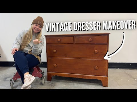 $35 THRIFTED Dresser Transformation