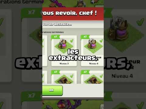Clash of Clans améliore automatiquement mon compte HDV 10 !