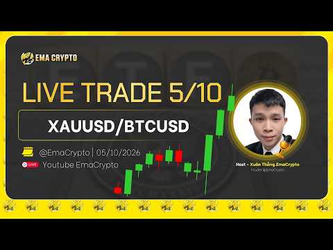 🔴Live trade XAUUSD/BTCUSD hôm nay. Phân tích xu hướng giá Vàng và thị trường tiền điện tử