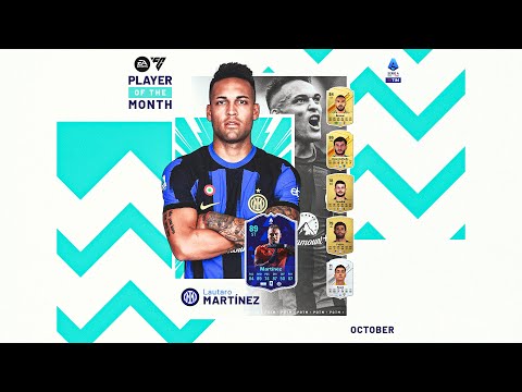 Lautaro Martinez | Player of the Month: October 2023 | Serie A 2023/24